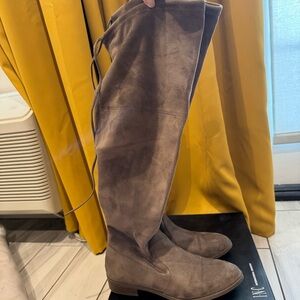 INC International Concepts Brown Lace Up Boots